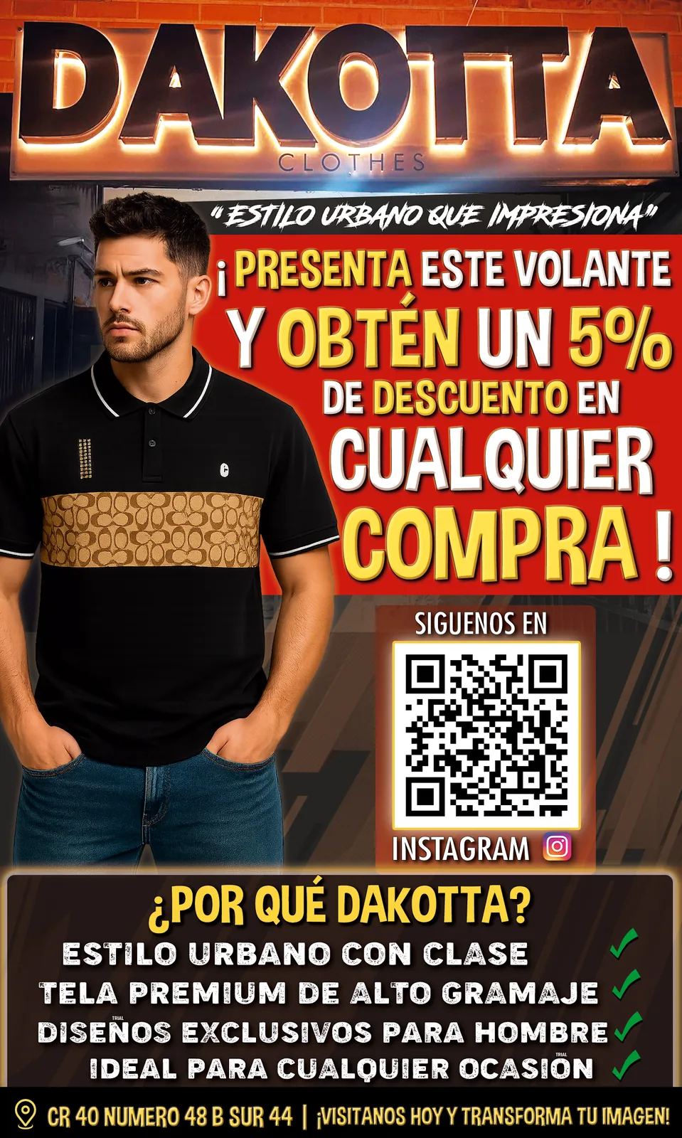 Dakotta — Poster de marca Dakotta
